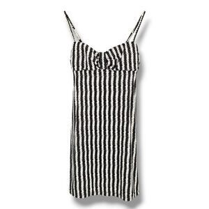 NEW Sunsets Women's Swimwear Dress Coverup Mini Dress Swimsuit Black Size‎ Large